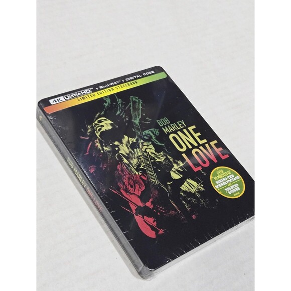 Bob Marley One Love 4K Ultra HD Blu-ray Steelbook Limited Edition New Sealed - Picture 2 of 8